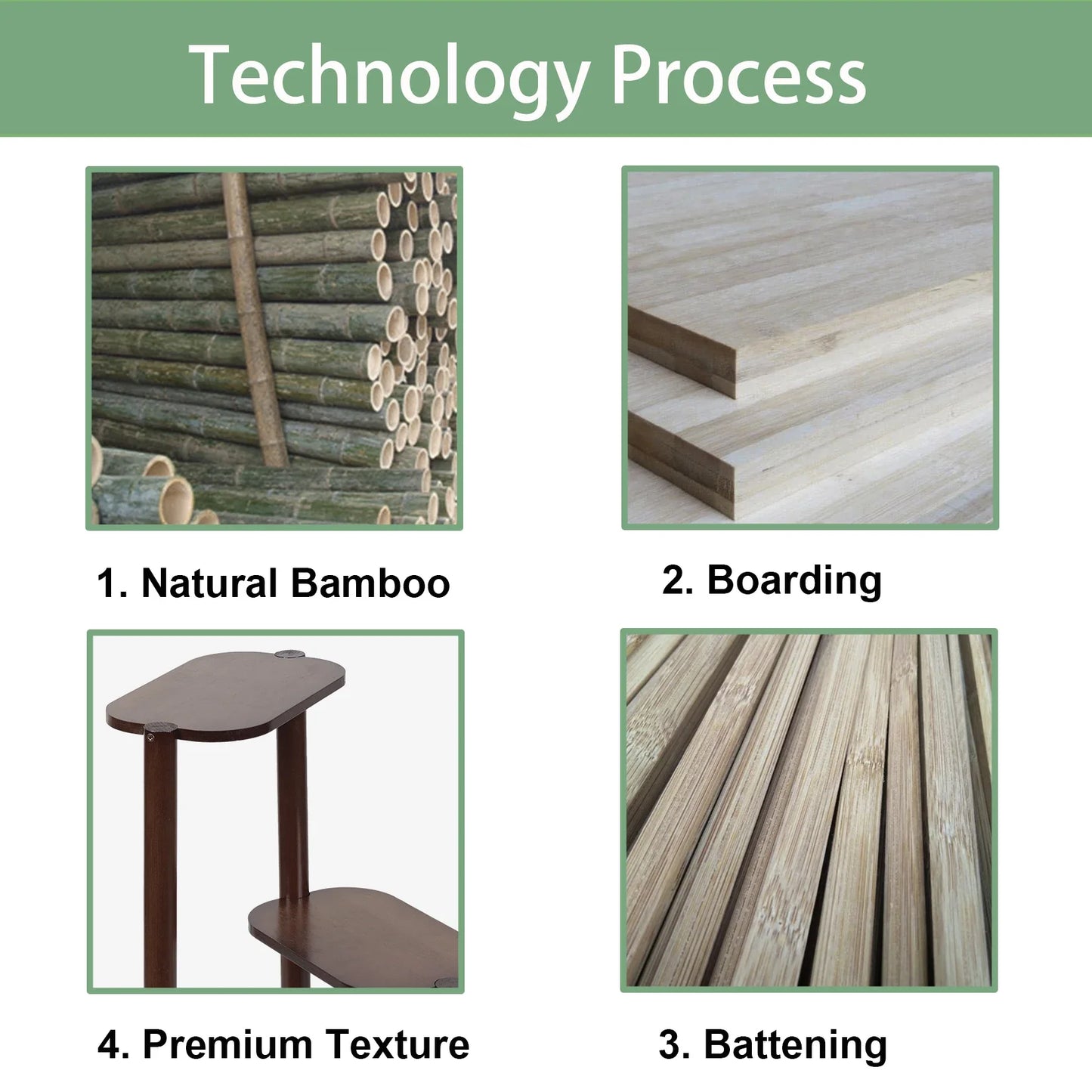 Bamboo Plant Stands for Indoor Plants, Tall Plant Stands for Corner Plant Shelf Multiple Flower Holder for Indoor Outdoor Garden